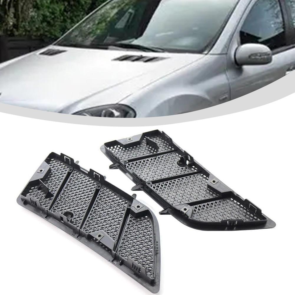 

2PCS Air Intake Grille Inlet Trim For Mercedes-Benz W164 ML & GL Class Car Exterior Hood Vent Scoop Decorative China Mainland