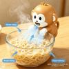 USB Rechargeable Food Cooling Fan Air-Blowing Attachmen Mini Clip on Fan  Office Use