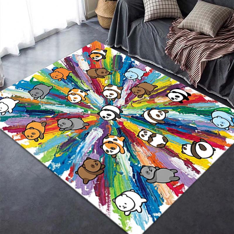 2025 New Cute Cartoon Carpet Rug for Living Room Bedroom Home Sofa Decoration,Kids play Non-slip Floor Mat51