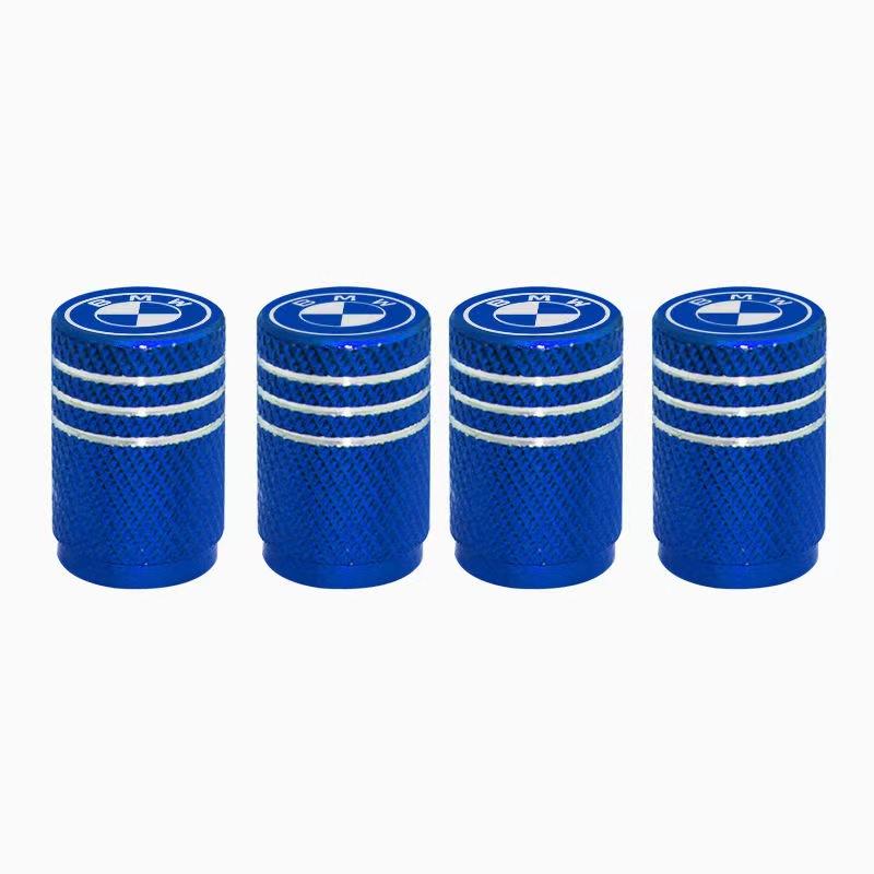4PCS Car Wheel Tire Valve Stem Caps Decorative Auto Exterior Accessories For BMW E36 E39 E46 E60 E90 E90 F01 F10 F30 E93 G01 G20 RF6