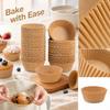 500 Disposable Cups for Baking, Liners & Muffin Wrappers