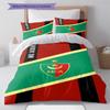 Mouloudia Club Alger MCA Pattern Bedding Set Quilt Cover Pillowcase Home Decor Gift (1 * duvet cover + 2 * pillowcase, without cor