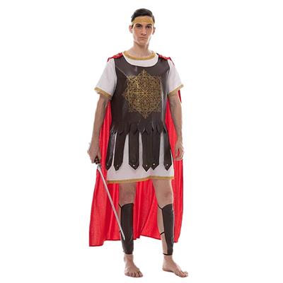 Adult Men Roman Warrior Costume Soldier Halloween Gladiator Party Cosplay Dress Up