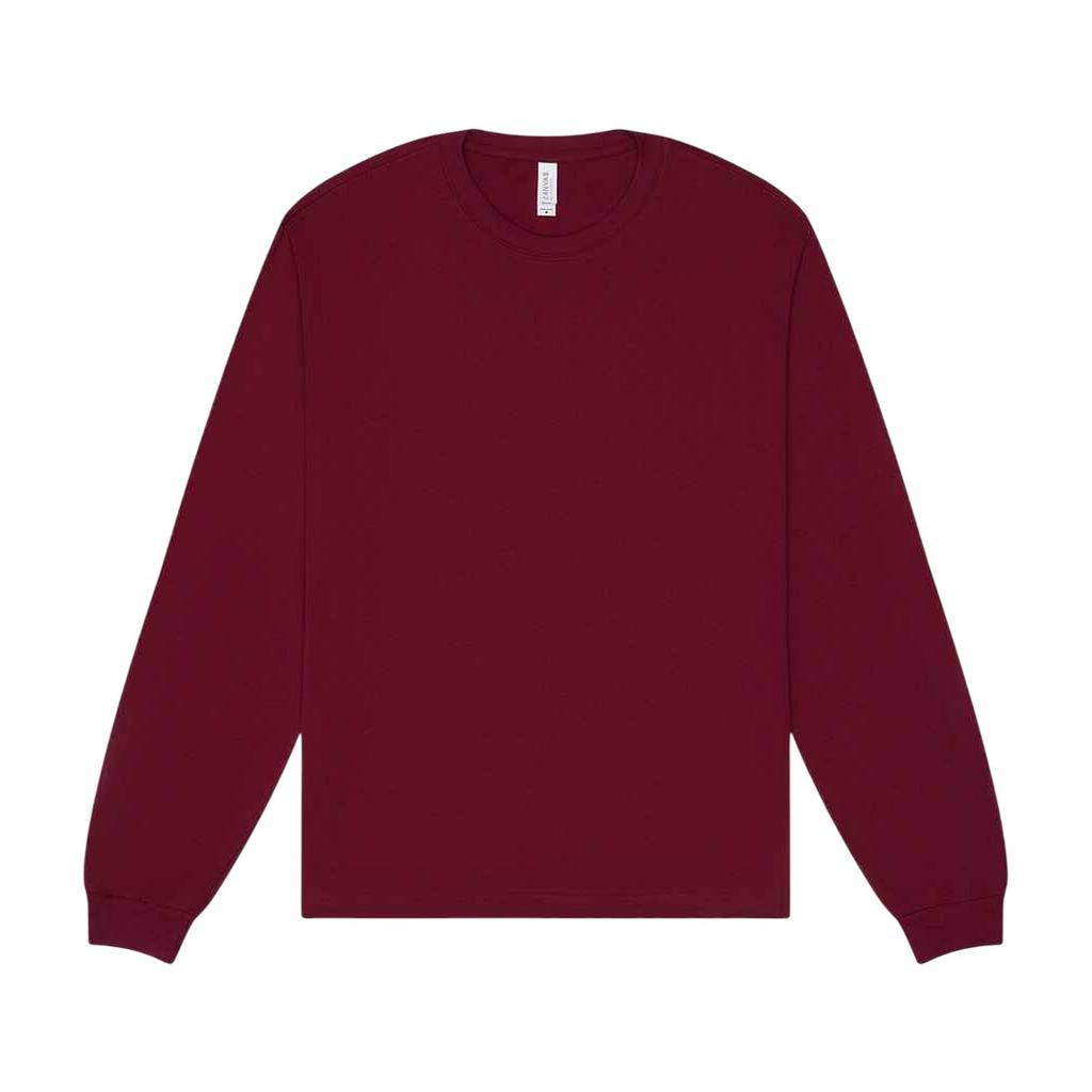 Bella + Canvas Unisex Adult Heavy Boxy Long-Sleeved T-Shirt