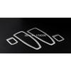Angelguoguo Car Door Lifter Decoration Stainless Steel Stickers Fit For 2013-2015 BMW 3 Series F30 320li GT/ 1 Series 116i 118i