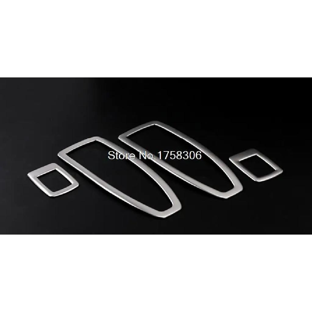 Angelguoguo Car Door Lifter Decoration Stainless Steel Stickers Fit For 2013-2015 BMW 3 Series F30 320li GT/ 1 Series 116i 118i