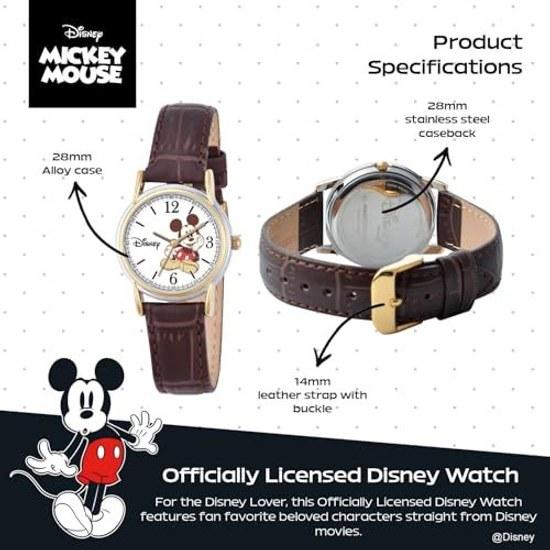 Disney Womens W000551 Mickey Mouse Cardiff Watch