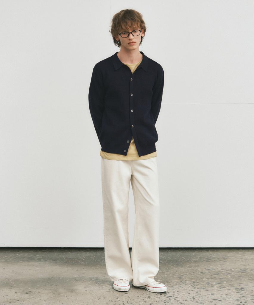 Wednesday Oasis Classic Cotton Stitch Pants_Cream(W25-Pt27)