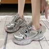 Women Vulcanized Shoe Mesh Breathable Comfortable Platform Women Autumn New Fashion Casual Sport Shoes Women Designer Sneakers