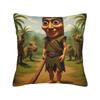 Santa Tralalero Tralala Shark In Santa Hat Christmas Meme Pillow Case Print Pillow Cover For Home Decoration Novelty Pillowcases