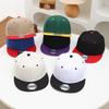 Unisex Flat Brim Baseball Cap For Men Women Fashion Color Plain Snapback Hat Outdoor Leisure Patchwork Hip Hop Sun Hats