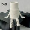 Figura de enchufe impresa en 3D de Socket Buddy con patas articuladas, decoración de escritorio, portalápices, regalo para mecánicos y aficionados al bricolaje.
