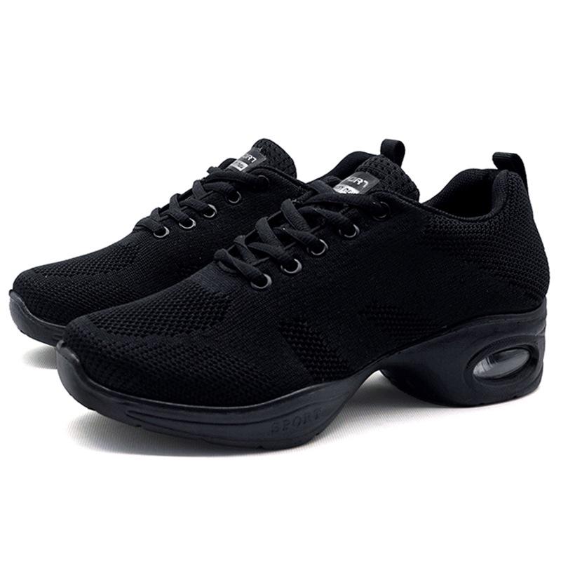 

Новые женские туфли для танцев на мягкой подошве, легкие, модные туфли на платформе, женские повседневные туфли, туфли для танцев в стиле «квадрат» для женщин среднего и пожилого возраста 36 чёрный