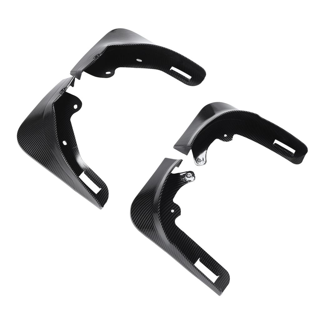 Radschmutzfänger Carbonfaser-Stil Vorne Hinten Reifenspritzschutz Ersatz für Tesla Model Y 2021