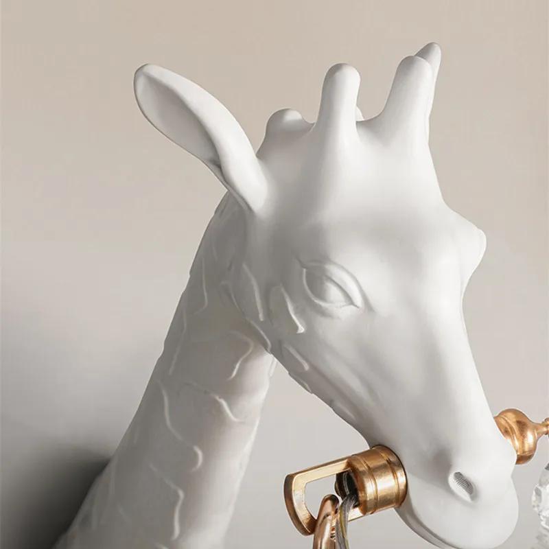 Giraffe Wall Lamp Bedside Living Room Lamp Nordic Style Design Sense High-end Personality Creative Modern Corridor Lamp