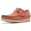 Clarks Two-Layer Cowhide Fashion Retro Low-Top Casual Shoes Men sneakers Red 261765477