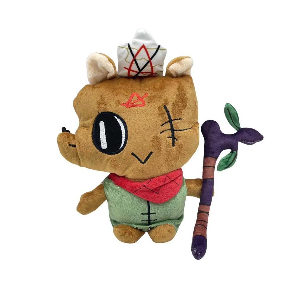 

Cult of The Lamb Plush Doll Meow Revelation Cartoon Cute Lamb Game Plush Doll Sofa Pillow Gift for Girlfriend Holiday Gift 30cm