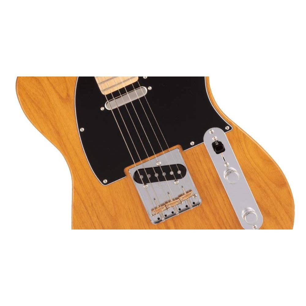 Electric Guitar Hybrid II Telecaster, Maple Fingerboard, Vintage Natural, Made in Japan