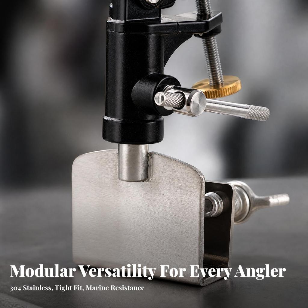 Fishing Equipment Long-Lasting Boat-Mounted Rod Holder Bracket Compact