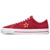 One Star Fashion and Versatile Wear-resistant and Lightweight Low-Top Board Shoes Unisex Same Red