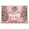Mocsicka Christmas Photography Background Xmas Tree Gifts Decorations Family Child Holiday Party Photo Backdrop Studio Wallpaper
