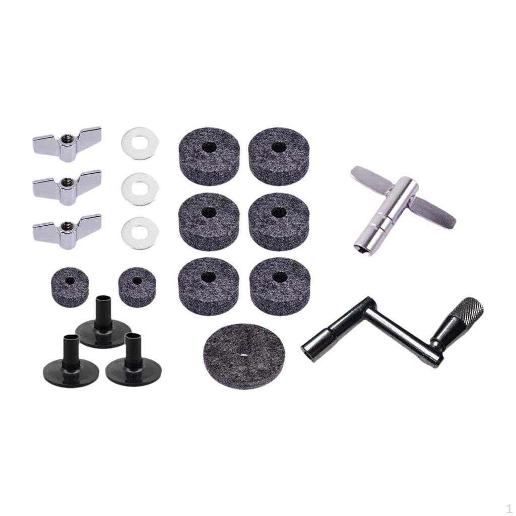20 -Fach Becken Replacement Cymbal Felt Washer's Pelvic Sleeve And Lowerer Pelvis Cushion
