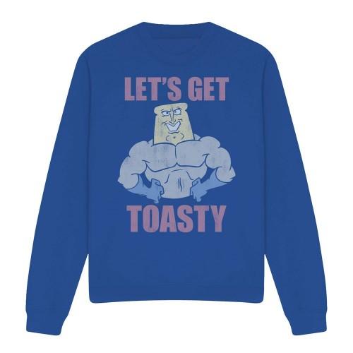 Ren & Stimpy Unisex Adult LetÂ´s Get Toasty Sweatshirt