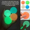 4Pcs Glow-in-the-dark Squishy Balls, Soft and Wall-sticky, Ideal Stress Relief Squeeze Toys for Daily Use.