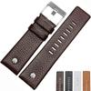 New Fashion Cowhide Watchband with Rivet Watch Strap Belt Bracelet for Diesel DZ7313 DZ7333 7322 7257 4318 7348 7334 Replacement