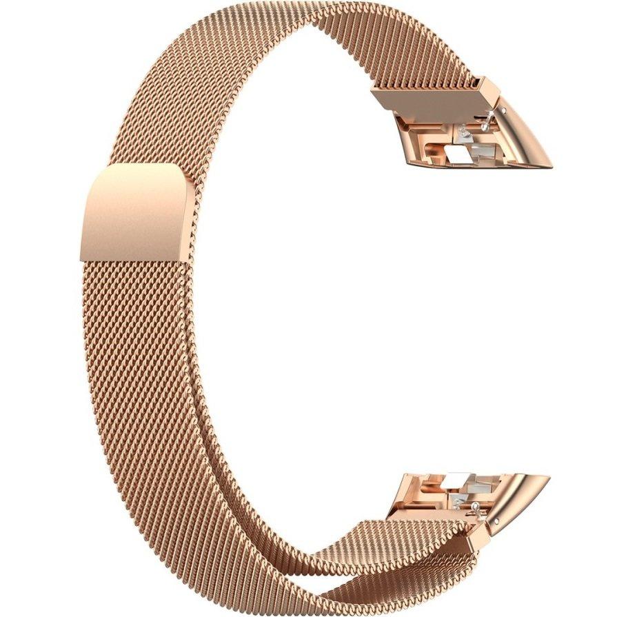 Milanese Bracelet Strap for Huawei Band 6, Rose Gold