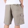 Cotton Workwear Summer Breathable Casual Non-Fading Loose Men's Shorts