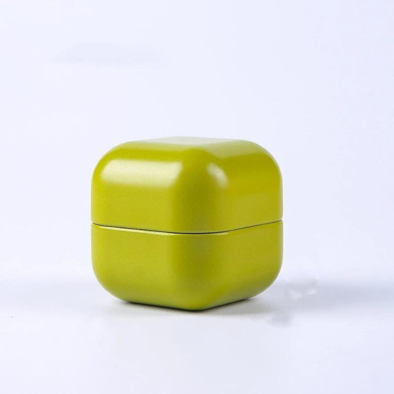 Portable Solid Color Mini Tin Box Tea Sealed Jar Packaging Box Jewelry Candy Small Storage Can Coin Earring Headphones Gift Case