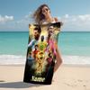 Personalized Argentina Football Celebration Beach Towel Microfiber Beach Towel Thin Absorbent for Beach Swimming Yoga Bath Sports. 0910348