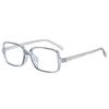 New Internet celebrity black frame anti-blue glasses women's fashion frame glasses men's trendy retro square small frame glasses