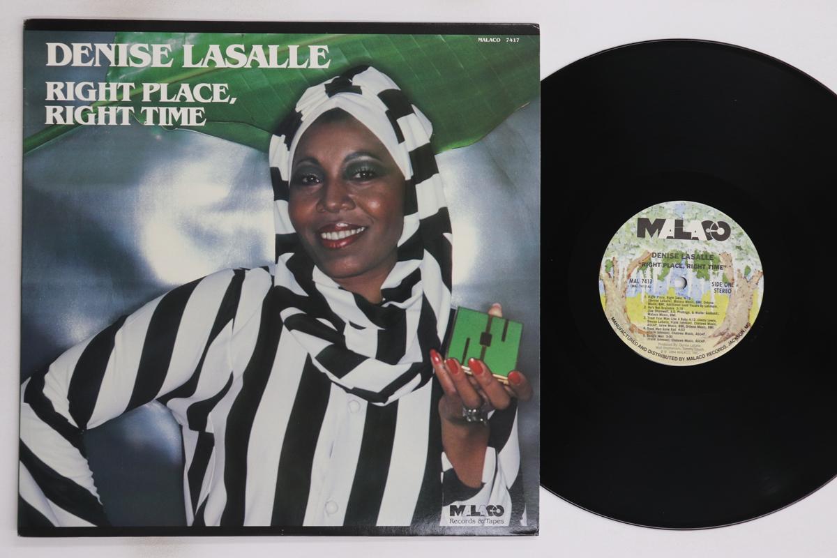 

LP Record DENISE LASALLE - Right Place, Right Time MAL7417 MALACO 1984 US Soul/Funk Used