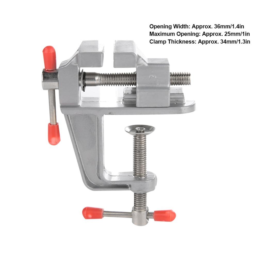 Mini Size Universal Table Clamp Small Bench Vise Bench Clamp Generic Portable Work Vise  DIY Repair