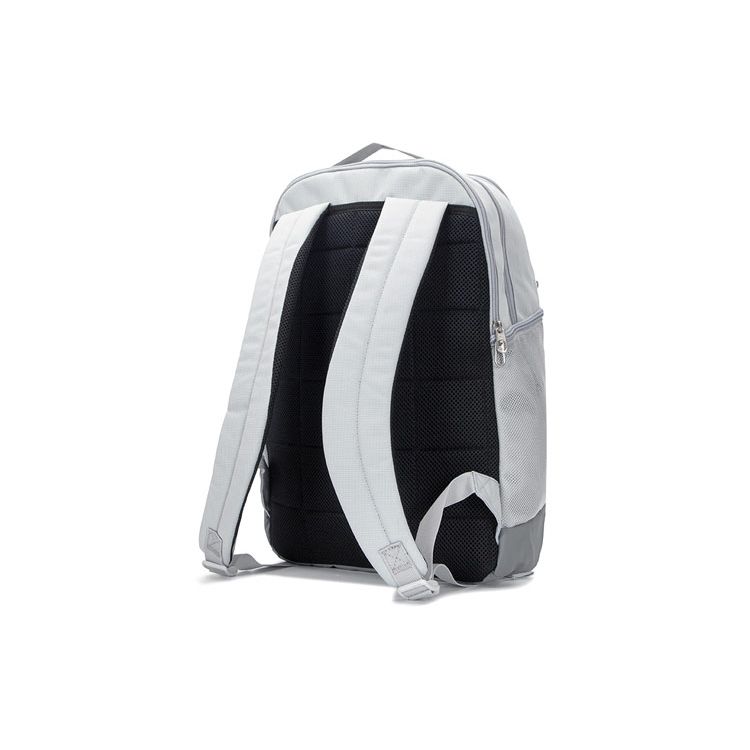 Nike Nk Brsla M Bkpk Sports Casual Fabric Backpack Basketball Bag Unisex backpack Gray DH7709-077