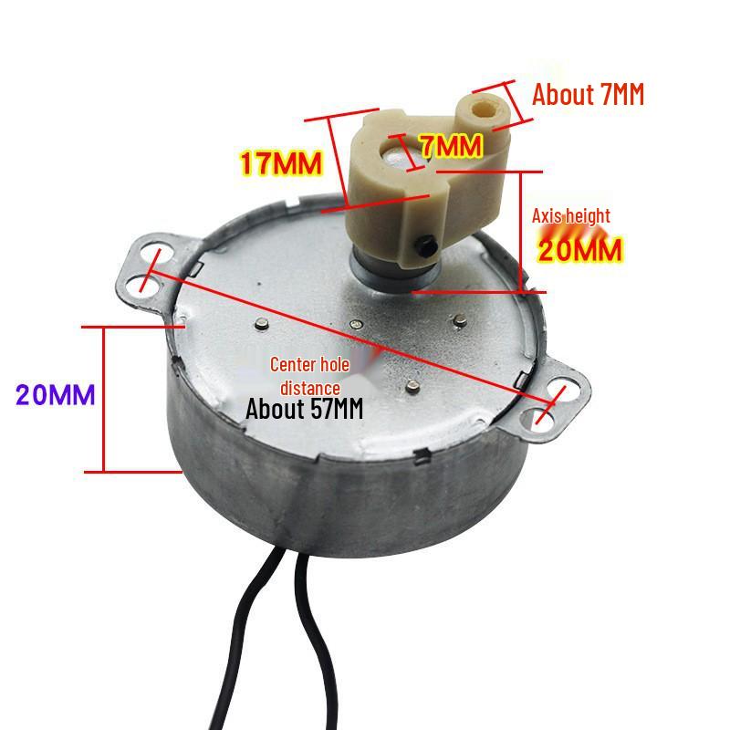 220V Universal Oscillation Motor for Electric Floor and Wall Fans with Remote Control