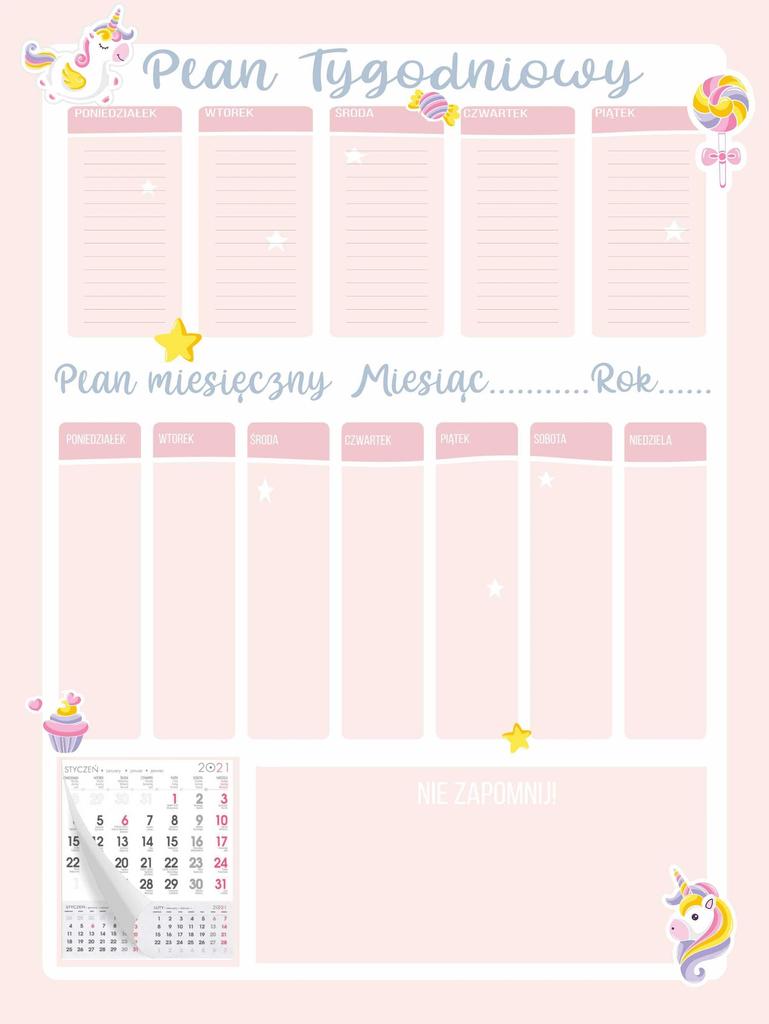 Fridge Calendar Magnetic Boards Large Monthly Weekly Planner XXL