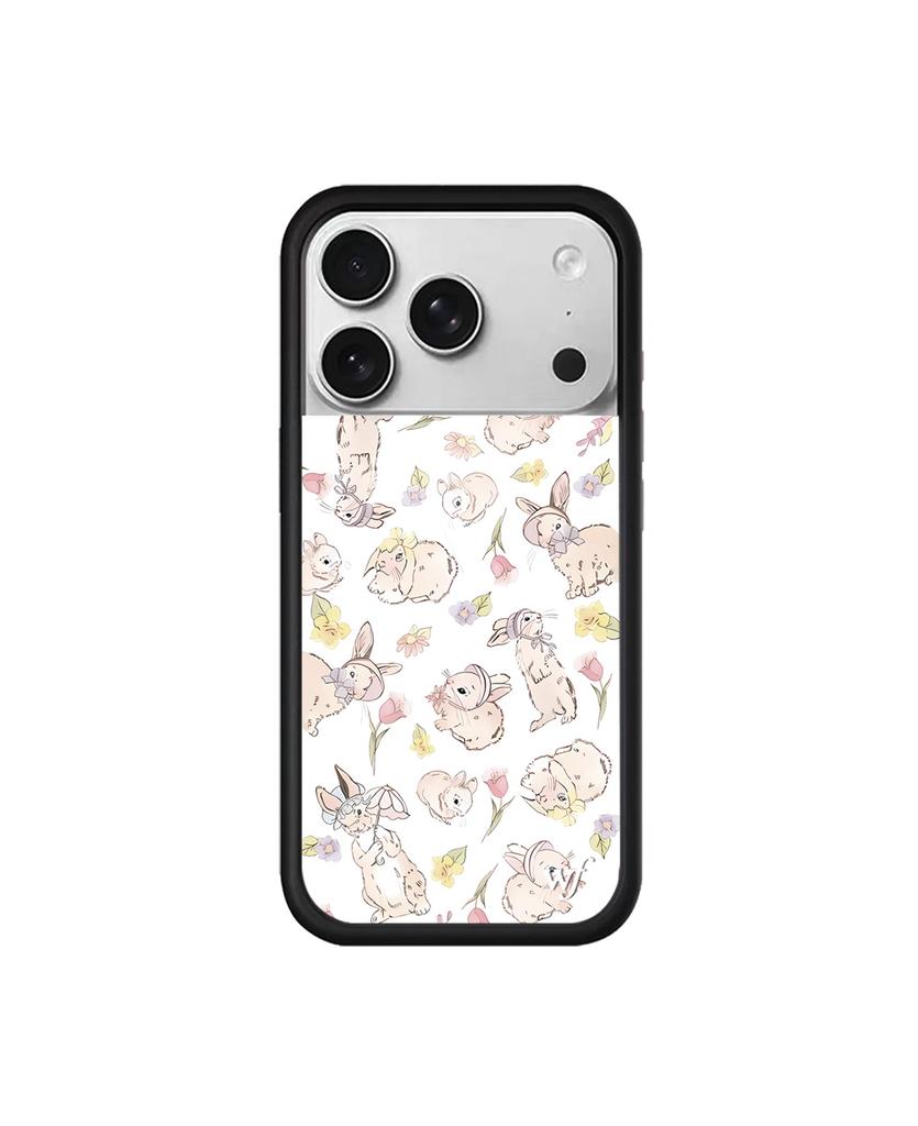 Wildflower INS 3D WF Coniglietto Cucciolo Cartone Animato Custodia per Telefono per 17 Pro Max 12 13 14 15 Piccione 16 Plus 16 15 pro Gattino Agnello Copertura