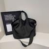 Women's Solid Color Crossbody Bag Vintage Tote Bag Large Capacity Crossbody Bag
