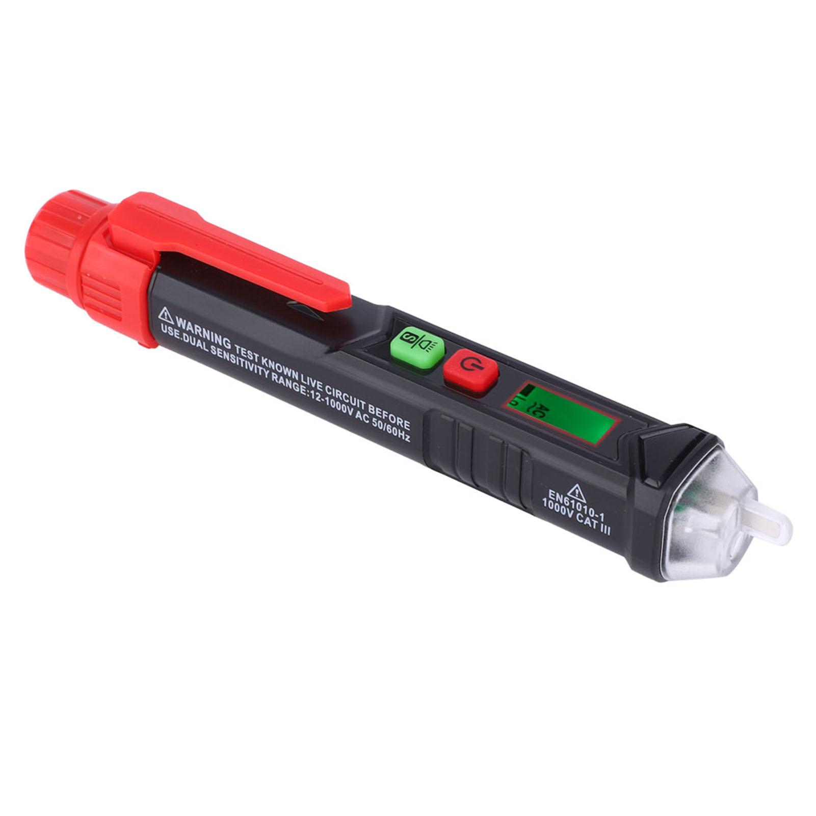 

Digital 12-1000V AC Voltage Detectors Non Contact Tester Pen Electric Test Pencil Meter