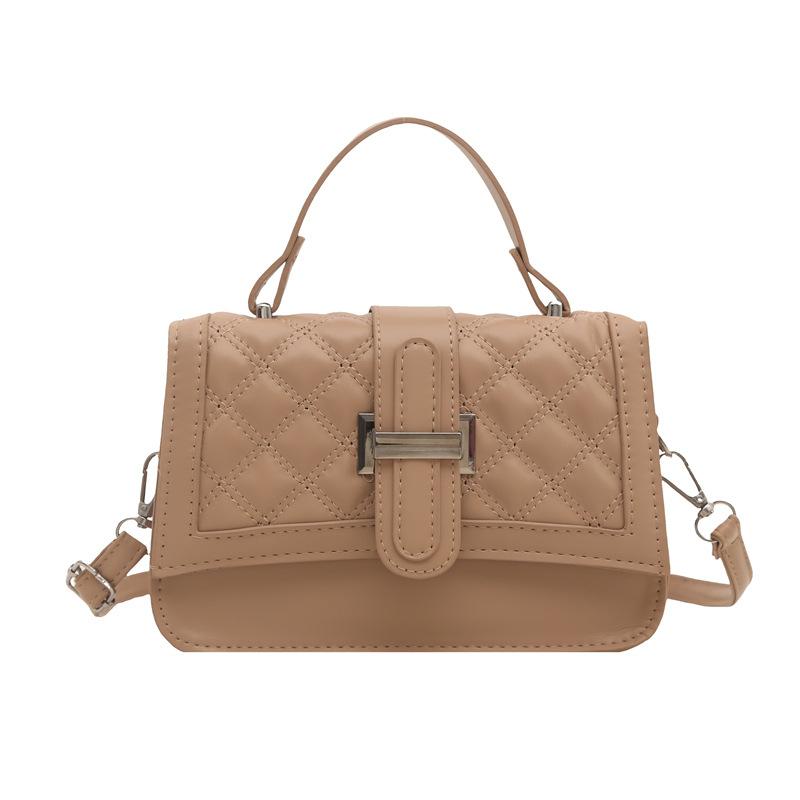 

Small fragrant style bag women s fashion embroidery thread one-shoulder crossbody bag high-end hand-held small square bag