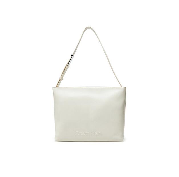 Сумка Calvin Klein Calvin Klein Embossed Logo Medium Shopper K60K613172 светло-бежевый