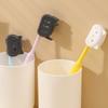 4pcs Cartoon Brush Cap Case Portable Cat Toothbrush Head Protectors Toothbrush Protect Box  Bathroom