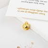 Sparking Gold Plated Charm Beads Dangle Original Snake Fit Copper Bracelet Necklace Beads For Diy Jewelry Women Gift
