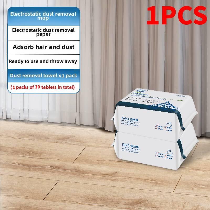 

Disposable Electrostatic Floor Mop Rotating Dry Wet Cleaner Home Cleaning Tool Dry Wipes