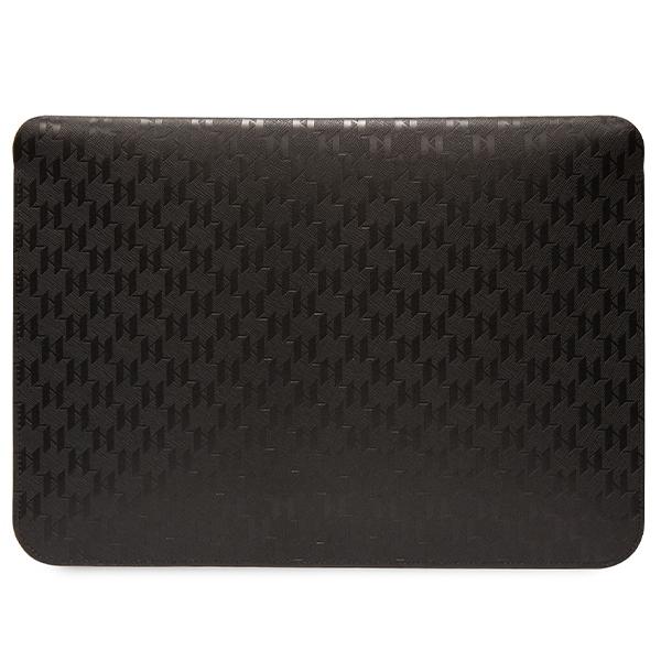 Karl Lagerfeld Sleeve Klcs14Sakhpkk 14Czarny/Black Saffiano Monogram Ikonik