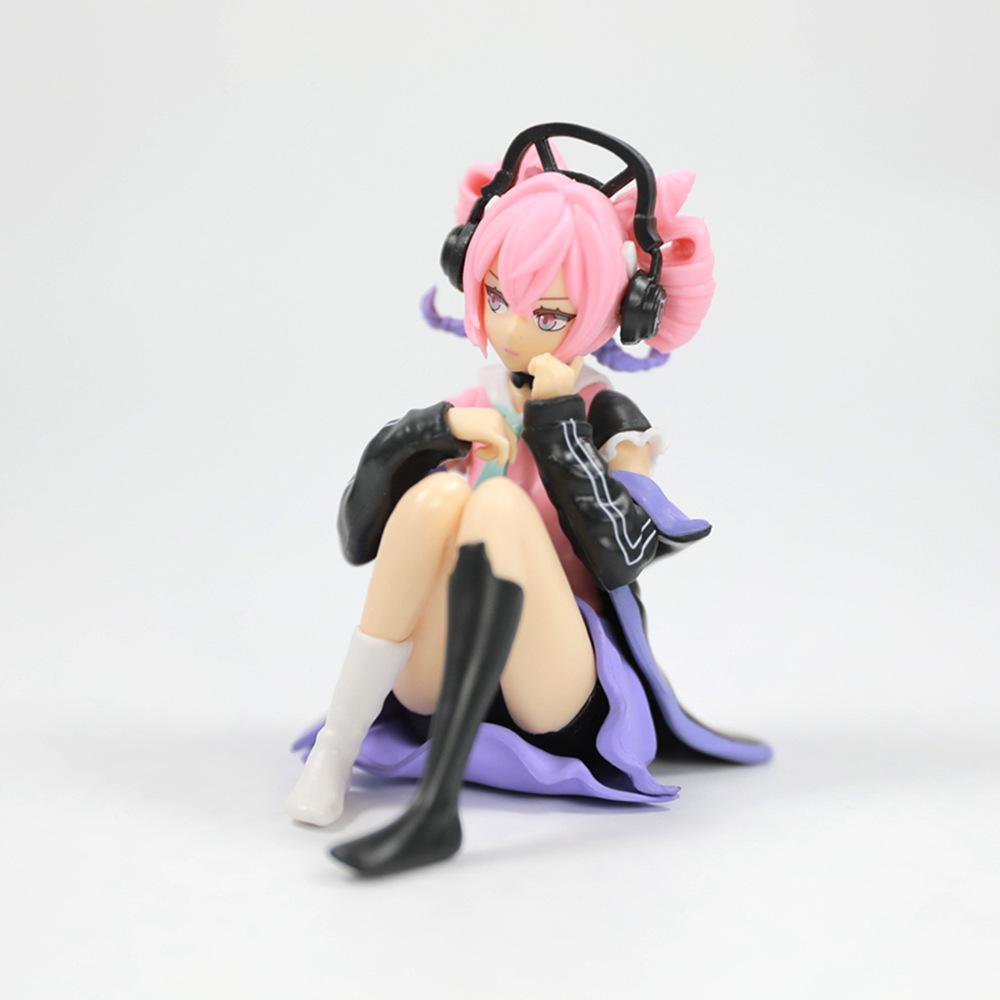 Furyu Action Figure Sitting Posture Girls Statue Model Pvc Collectible Decoration Toy Birthday Gift