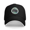 Apostle Islands National Lakeshore Wisconsin Badge Baseball Cap Beach Kids Hat Unisex Hats Women's